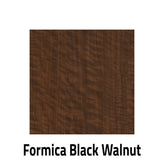 3mm manufactured table tops black walnut