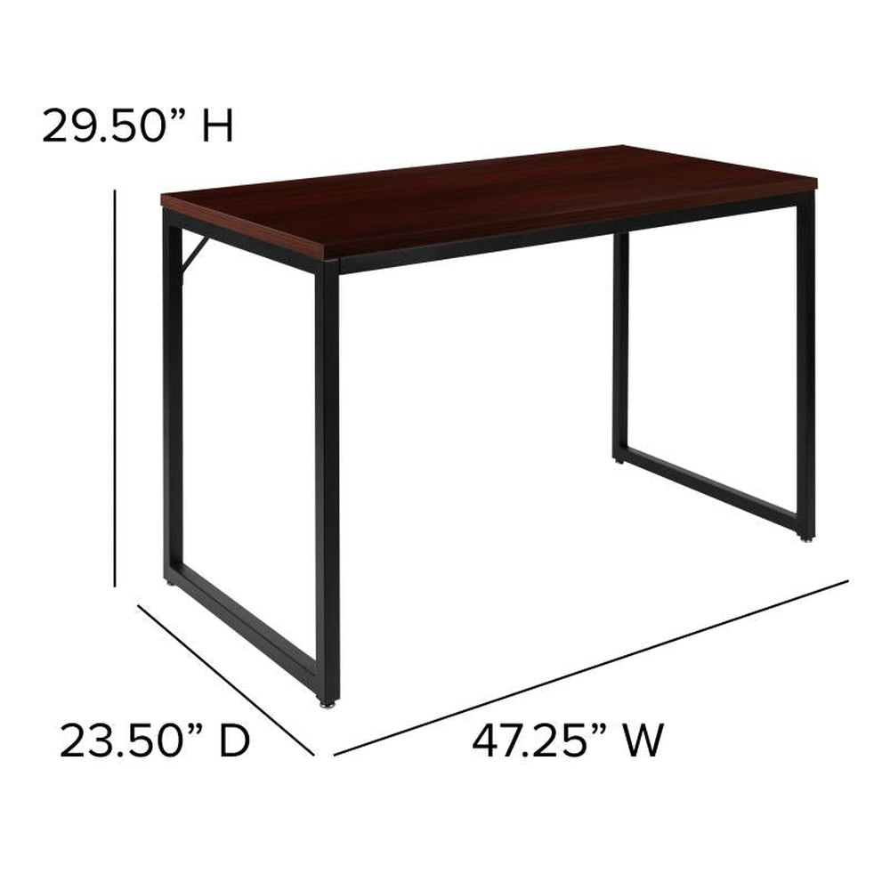 Tiverton Industrial Modern Desk Office Computer Desk