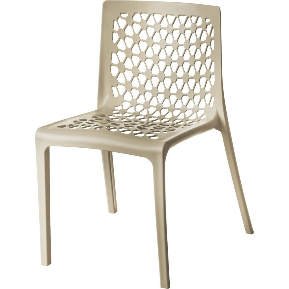 milan modern designed chair blue