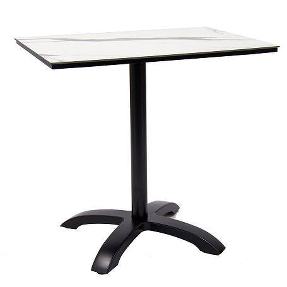 high pressure laminate table top with aluminum base