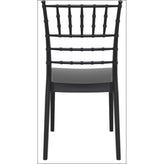 josephine outdoor dining chair white isp050 whi