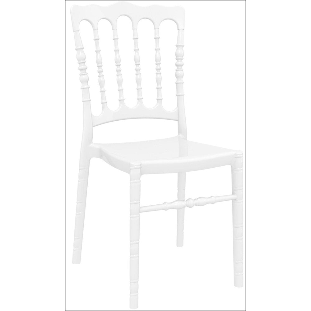 opera polycarbonate dining chair transparent clear isp061 tcl