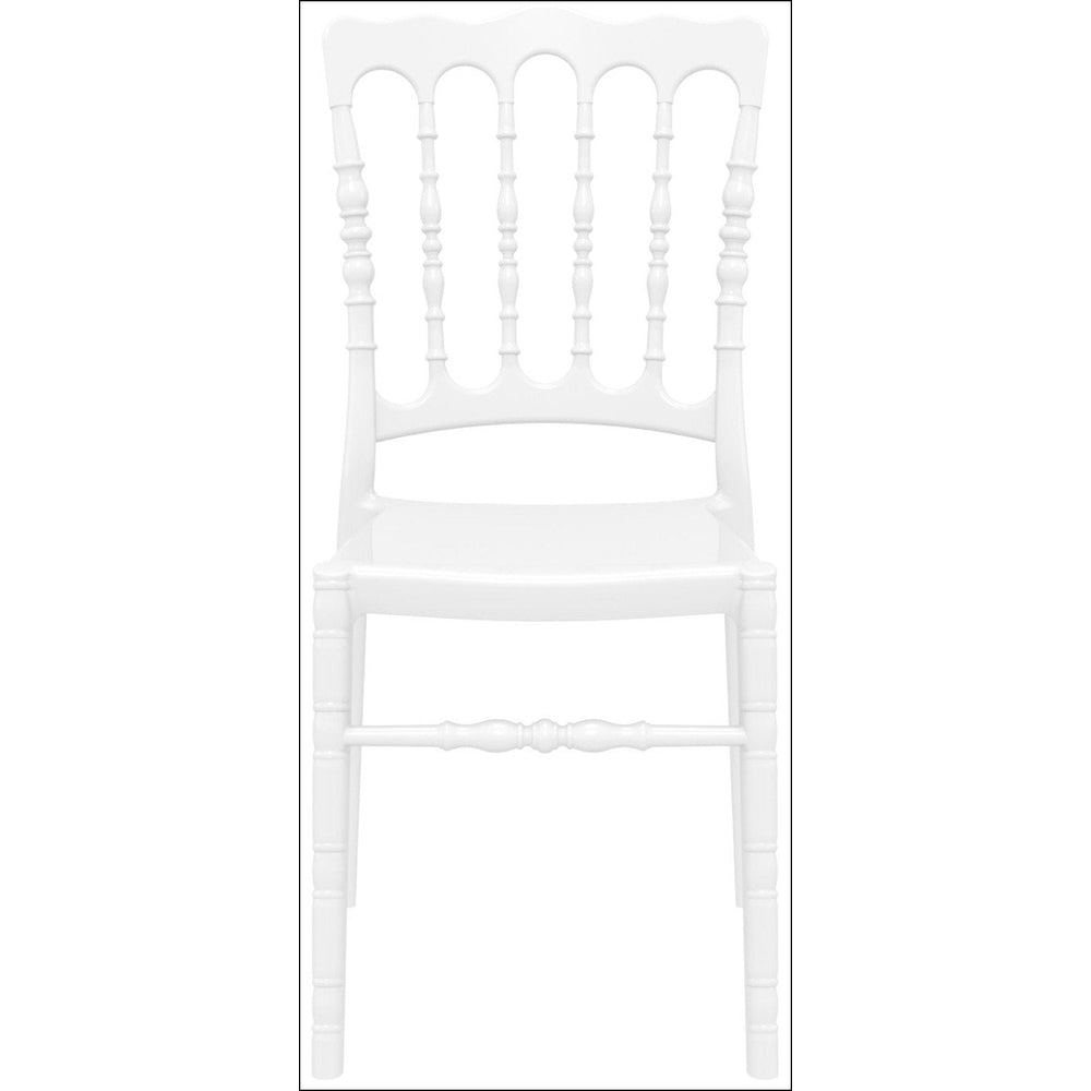 opera polycarbonate dining chair transparent clear isp061 tcl