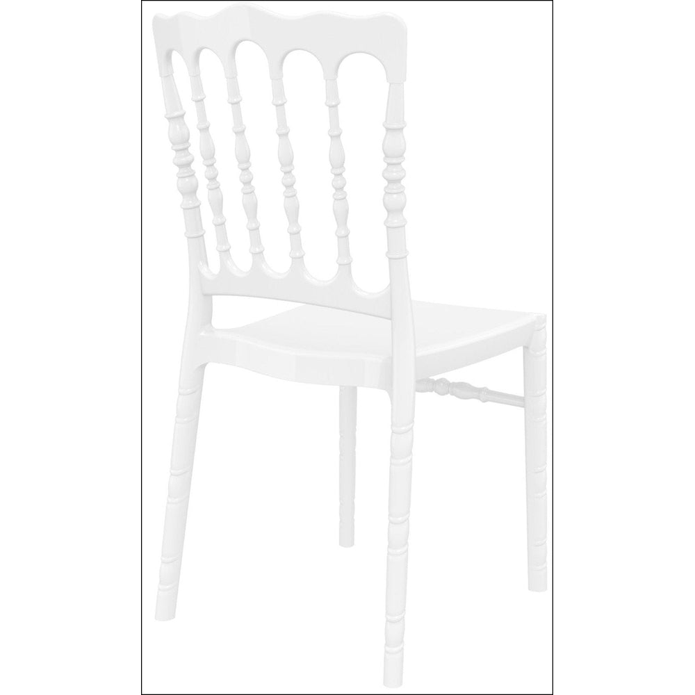 opera polycarbonate dining chair transparent clear isp061 tcl