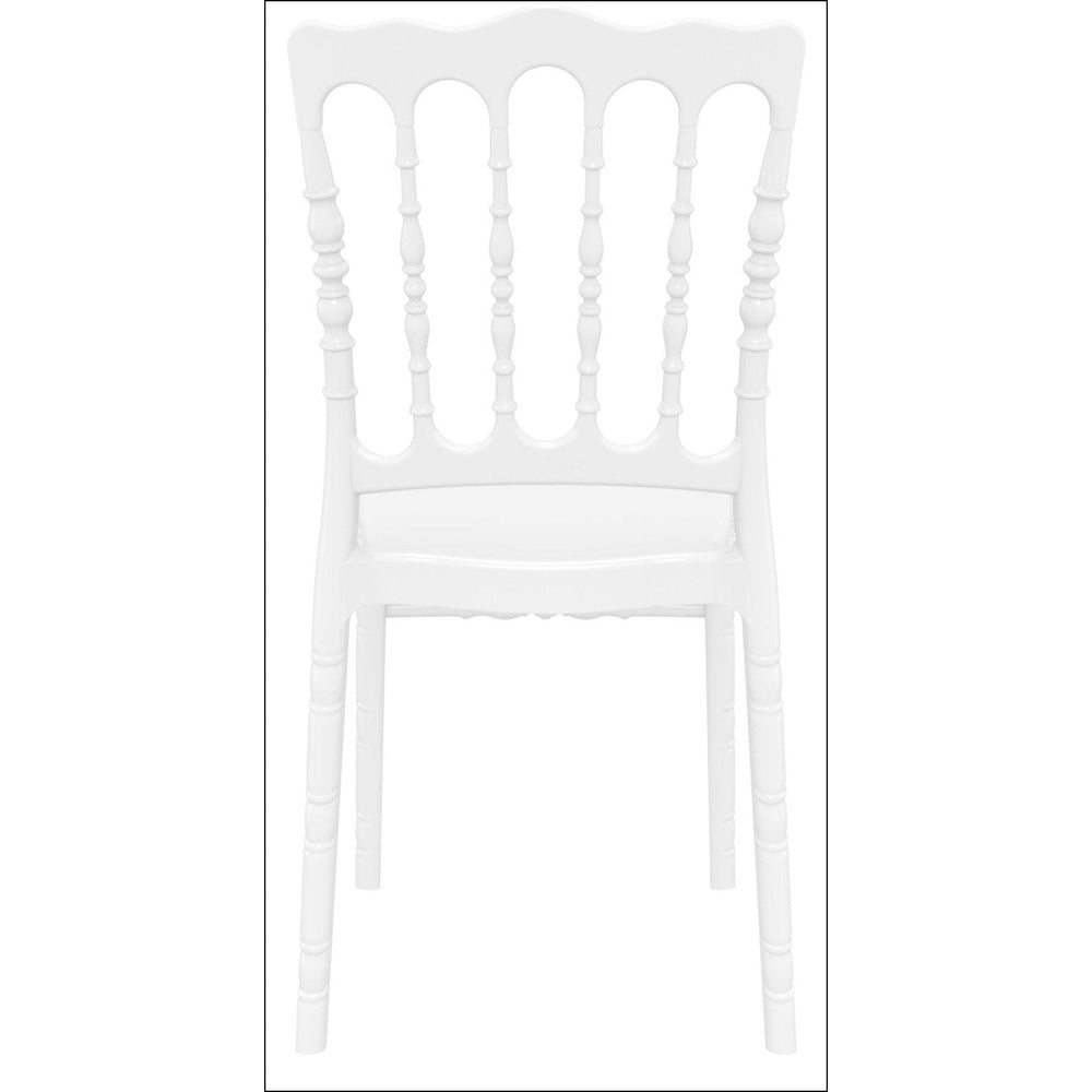 opera polycarbonate dining chair transparent clear isp061 tcl