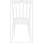 opera polycarbonate dining chair transparent clear isp061 tcl