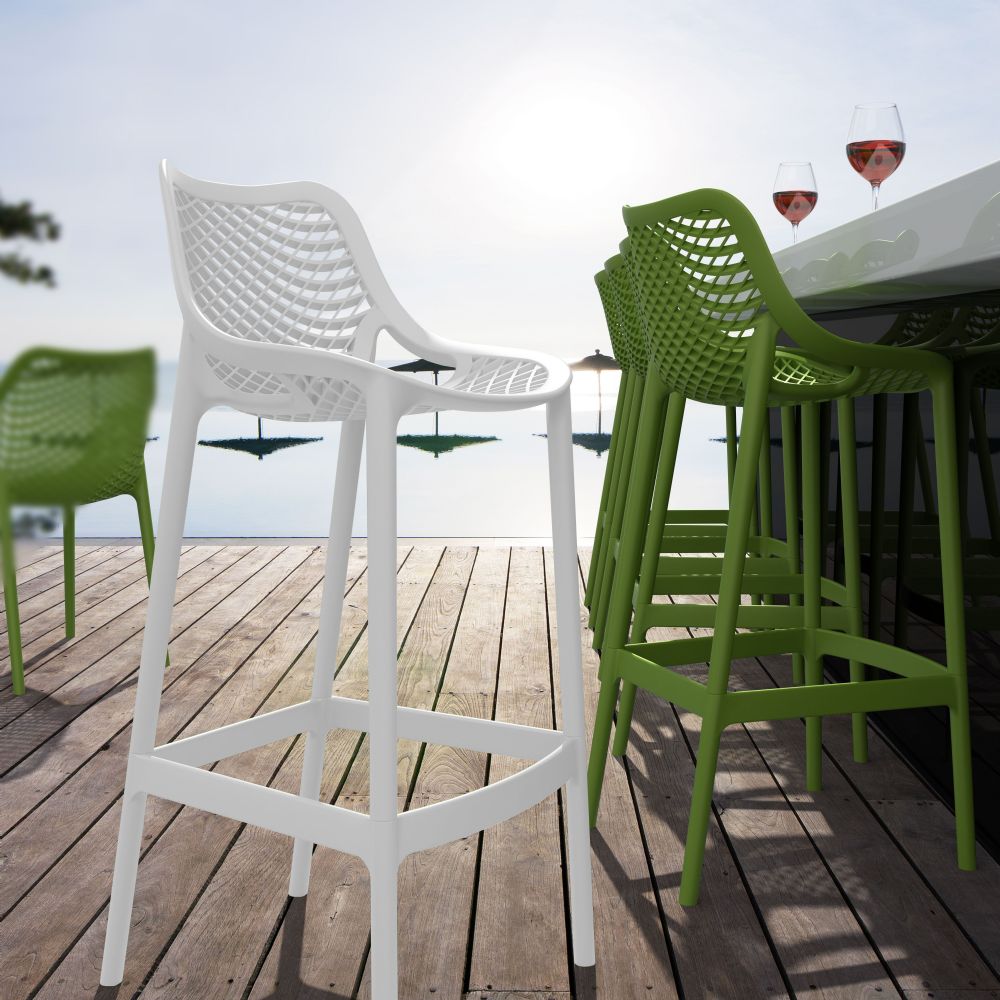 air bar stool tropical green isp068 trg