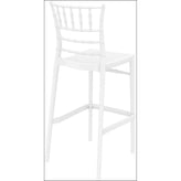 chiavari polycarbonate barstool glossy white isp083 gwhi