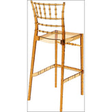 chiavari polycarbonate barstool glossy white isp083 gwhi