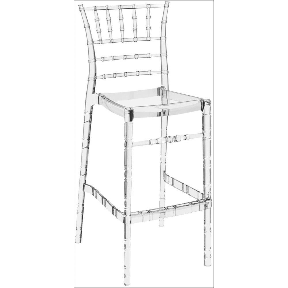 chiavari polycarbonate barstool glossy white isp083 gwhi