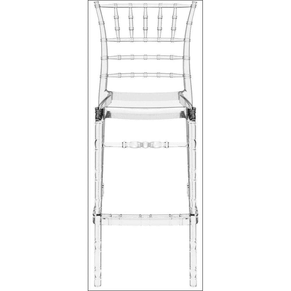 chiavari polycarbonate barstool glossy white isp083 gwhi