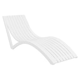 slim pool chaise sun lounger