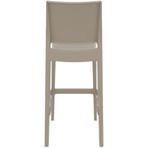 maya resin barstool white