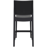 maya resin counter stool dove gray