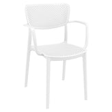 loft outdoor dining arm chair