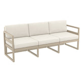 mykonos patio sofa with sunbrella cushion