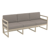 mykonos patio sofa with sunbrella cushion