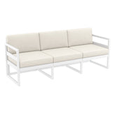 mykonos patio sofa with sunbrella cushion