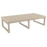 mykonos rectangle lounge table