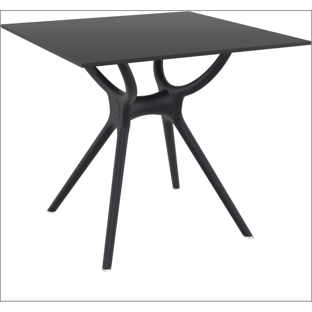 air square table 31 inch black isp700 bla