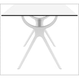 air rectangle table 55 inch white isp705 whi