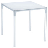 mango alu square table 28 inch