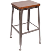 lincoln backless barstool