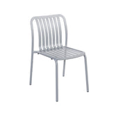 key west vertical slat stacking side chair