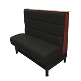 kingsley vinyl upholstered booths