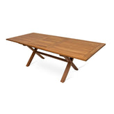 kleopatra teak extendable table