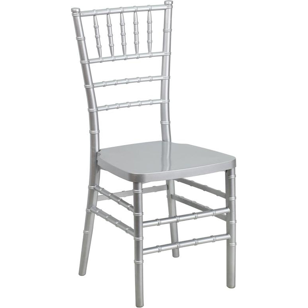 gold resin stacking chiavari chair