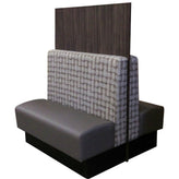 loras vinyl upholstered booths