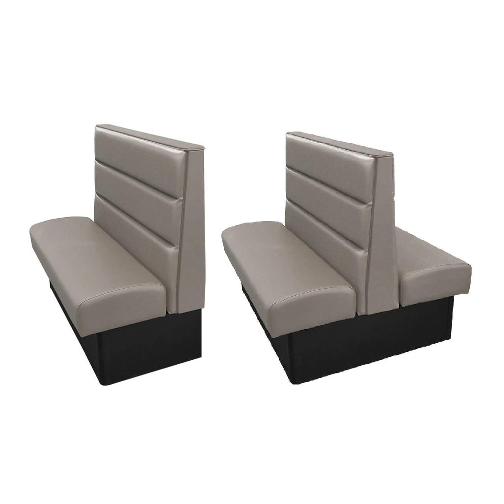 luther vinyl upholstered booths