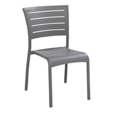 fs aluminum frame chair bronze