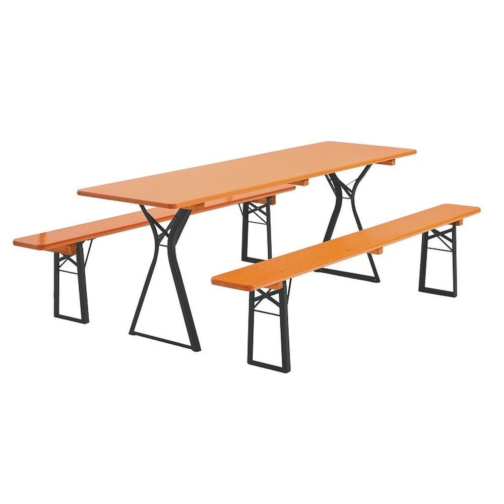 comfort beer garden table and bench set