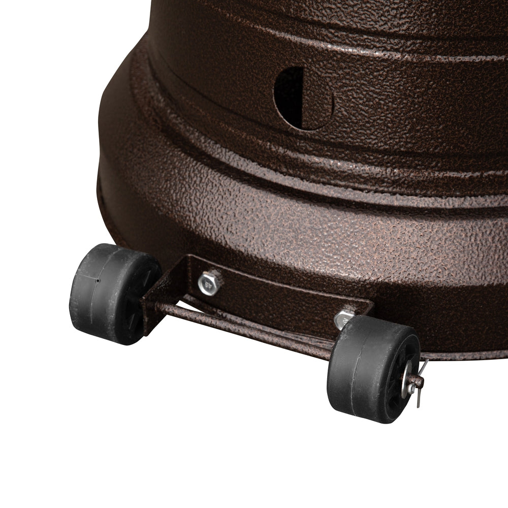 outdoor patio heater wheels