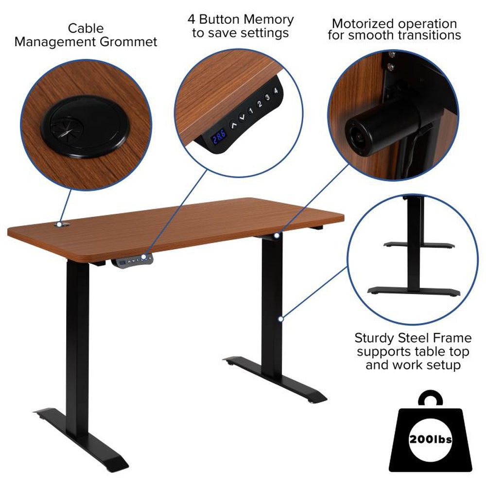 Tanner Electric Height Adjustable Standing 48"W Desk