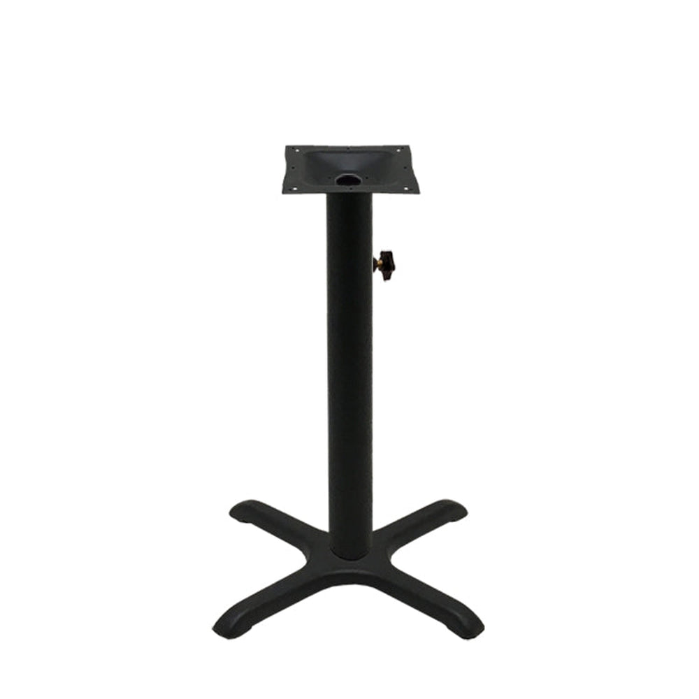 durafinish outdoor stamped steel cross table bases