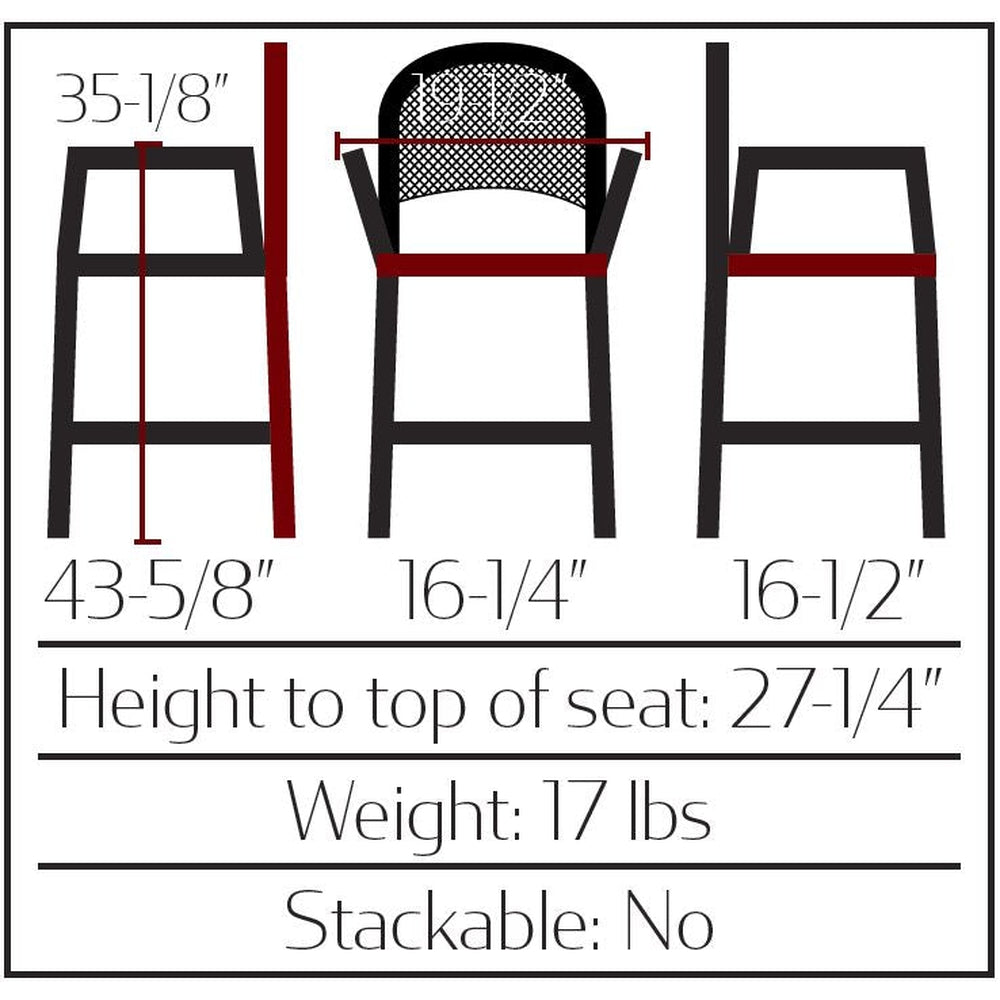 diamondback outdoor barstool