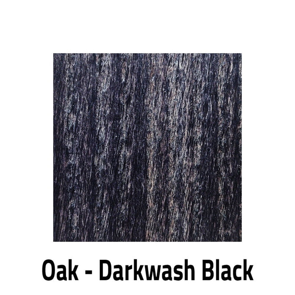 charred black dye darkwash tabletop