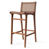 Paramus Teak Bar or Counter Stool