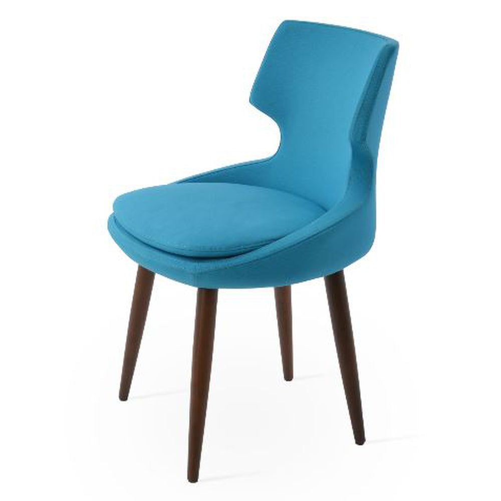 Patara Chair with Wood Base