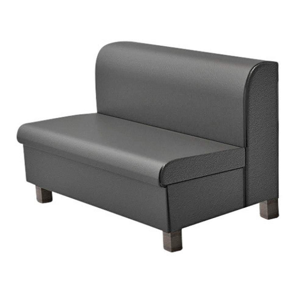 Black Upholstered QSU Quick Ship Booths