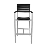 vienna bar arm chair black