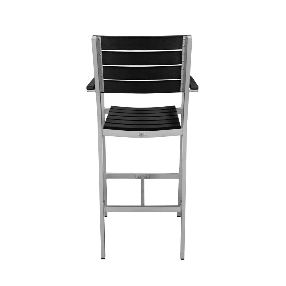 vienna bar arm chair black