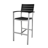 vienna bar arm chair black