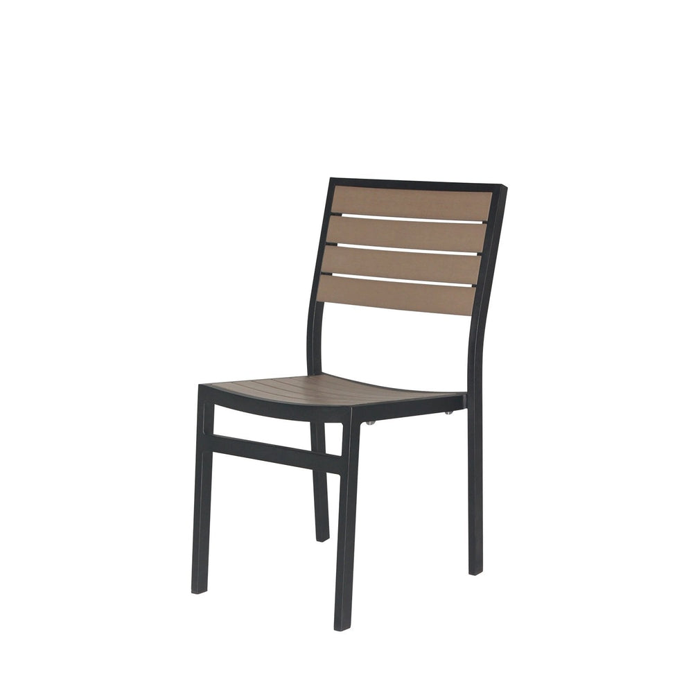 napa dining side chair black gray