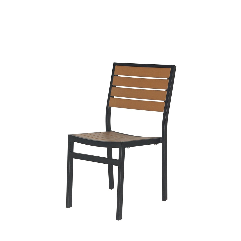 napa dining side chair black gray