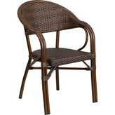 rattan bamboo aluminum chair 2