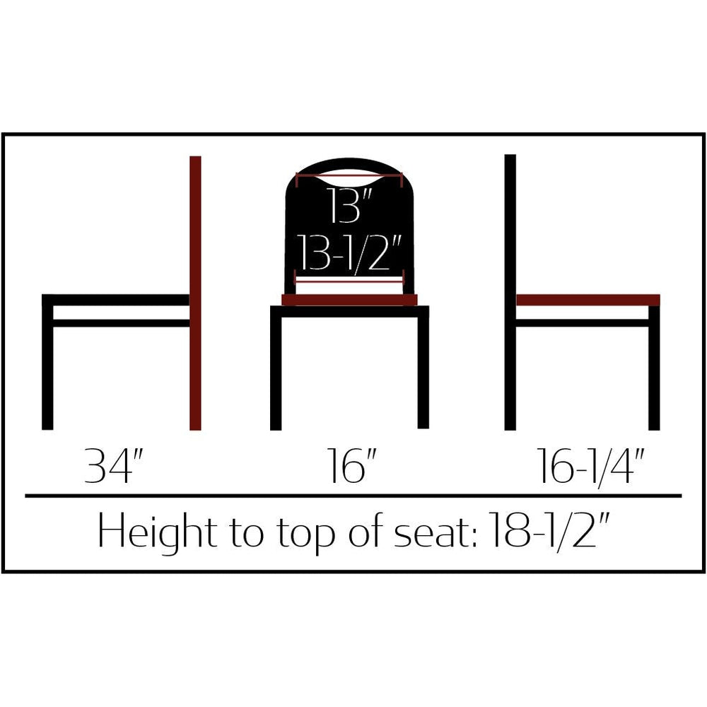 os banquet stack chair